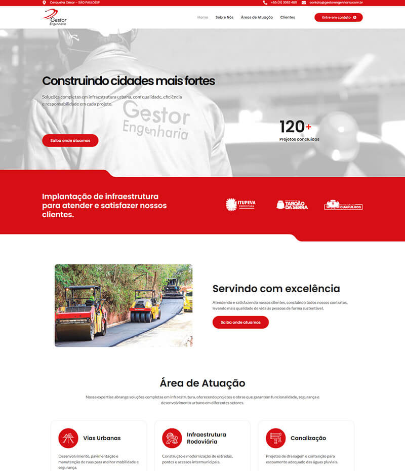 Criação de sites profissionais